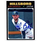 Kyle Backhus autograph